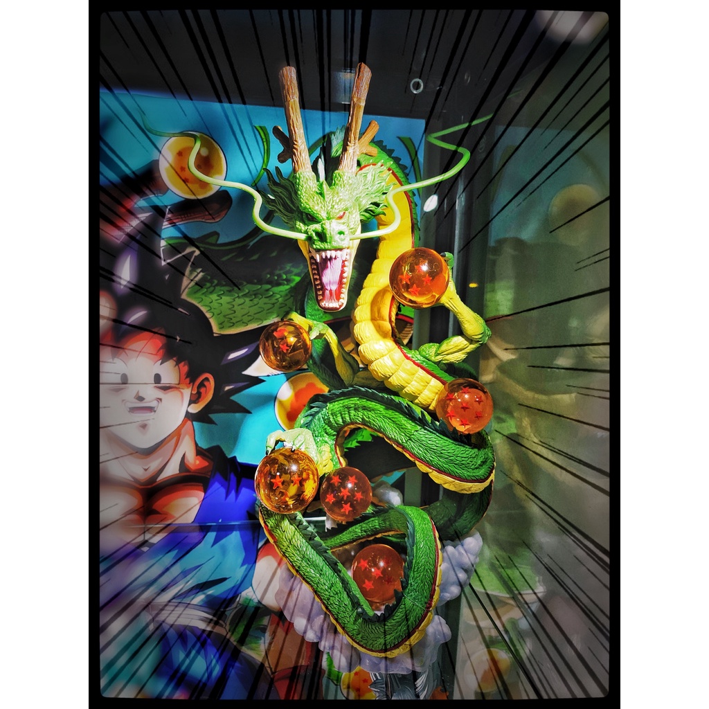 Mô hình Rồng thần Shen long trái đất Namek super saiyan - Dragon ball 32cm