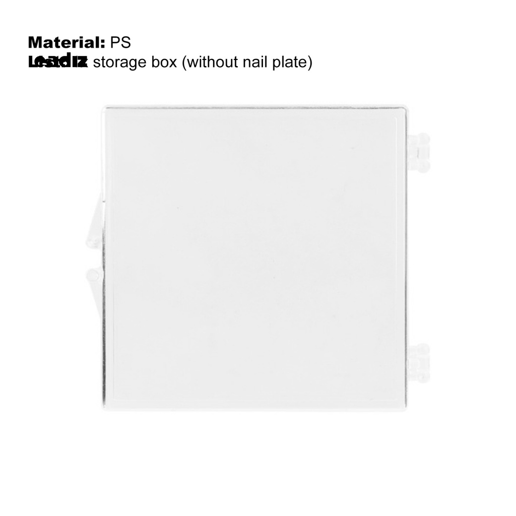 Hộp Đựng Móng Tay Giả Trong Suốt Chuyên Dụng Cho Salon