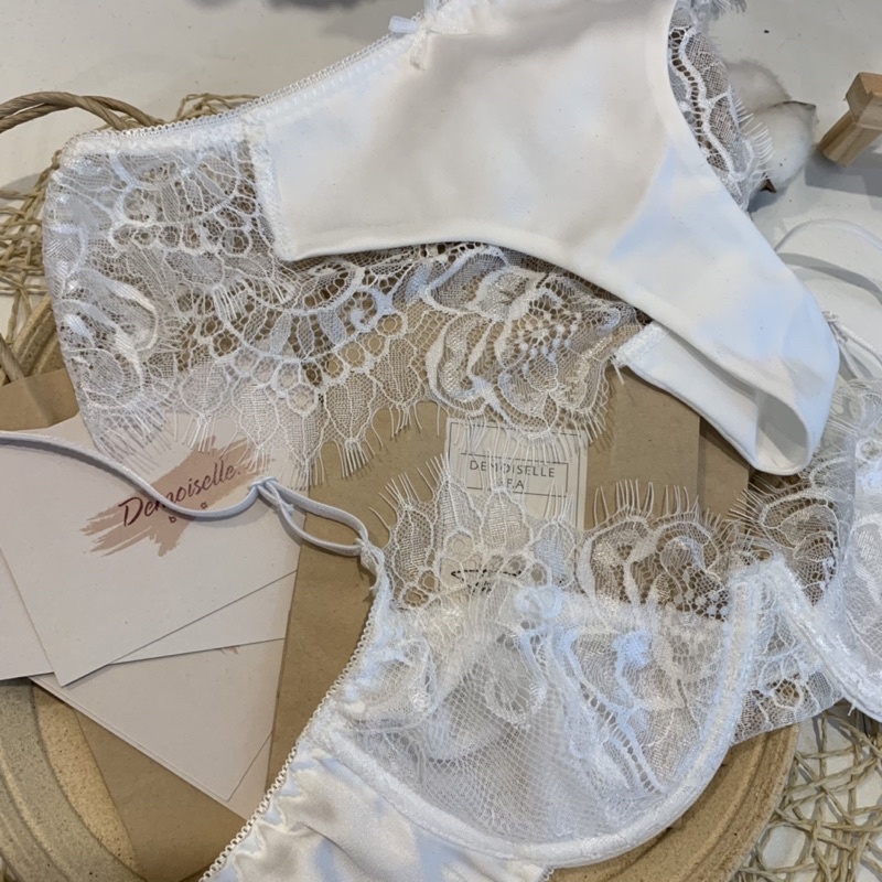 LOFIA LINGERIES - Set gọng ren mix lụa cao cấp | WebRaoVat - webraovat.net.vn