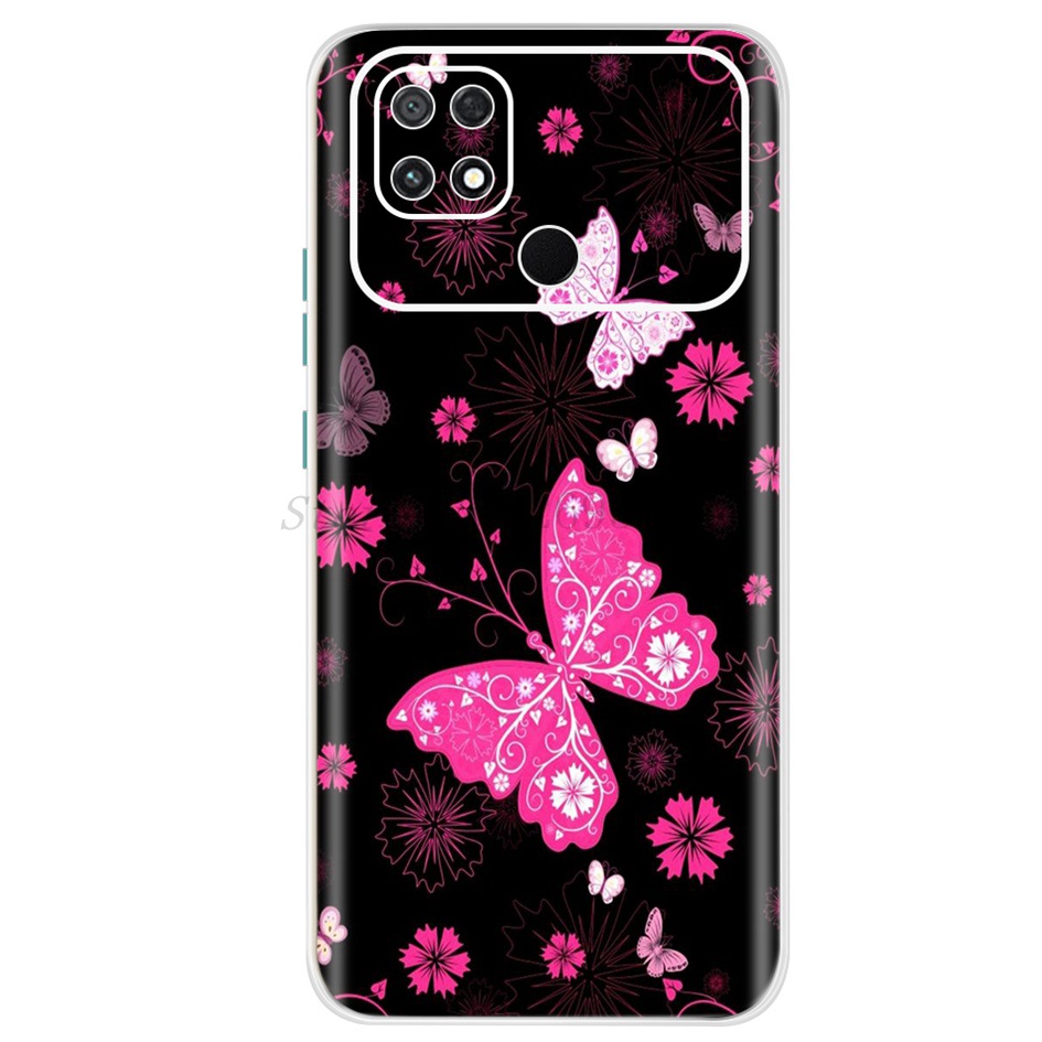 Ốp Điện Thoại TPU Dẻo Họa Tiết Hoạt Hình Bông Hoa Xinh Xắn Cho Xiaomi Poco C40 Xiomi Poco C40 PocoC40 2022