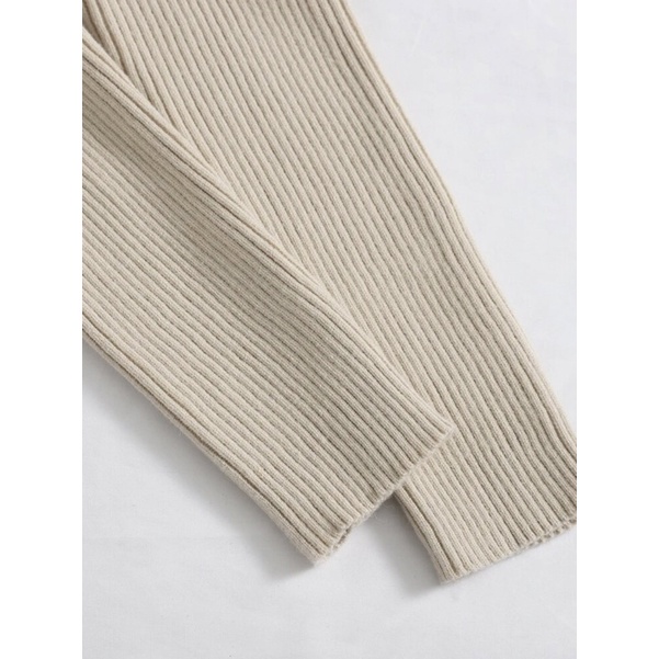 Áo cardigan croptop dài tay buộc nơ chất liệu dày dặn phong cách Retro