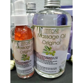 dầu nền massage mặt toàn thân 100ml vòi nhấn bôi trơn rất tốt