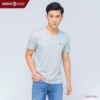 D4321T1061 - Áo Thun Cộc Tay Nam cổ Tròn GENVIET
