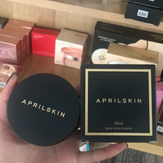 Phấn nước april skin magic snow - phấn nước che khuyết điểm hoàn hảo