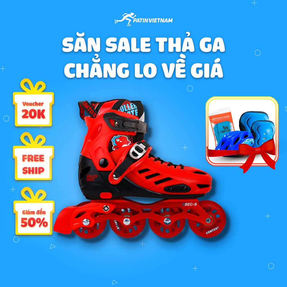 Giày patin Centosy T-rex, giày patin cao cấp