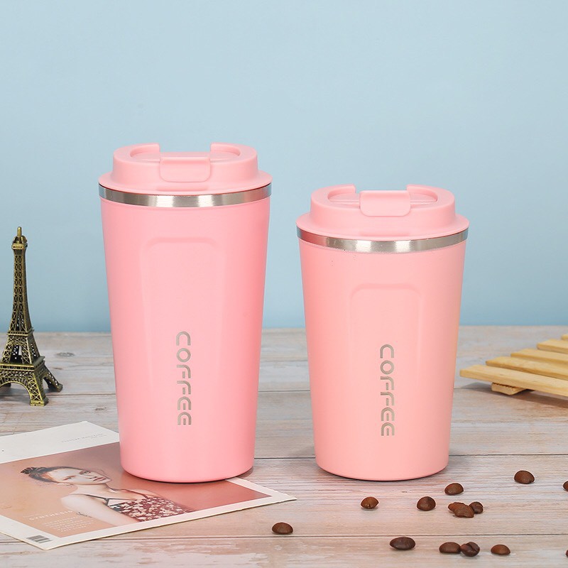 Ly Giữ Nhiệt Đựng Coffee - Cốc Giữ Nhiệt Inox 304 Cao Cấp Dung Tích 380ml Và 500ml Kiểu Dáng Trẻ Trung Năng Động