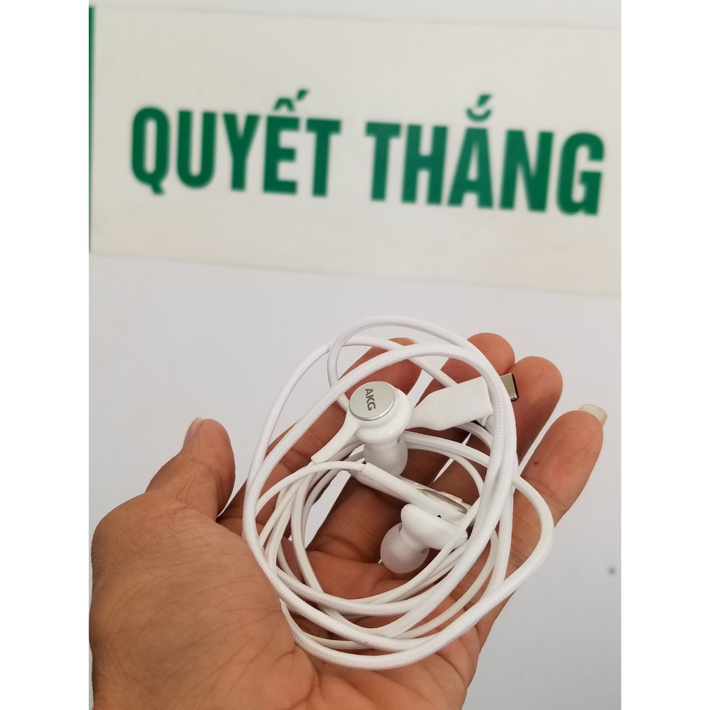 Tai nghe Samsung AKG Bóc Máy S20, S21 - Note 20 - Note 20 Ultra chân cắm Type C