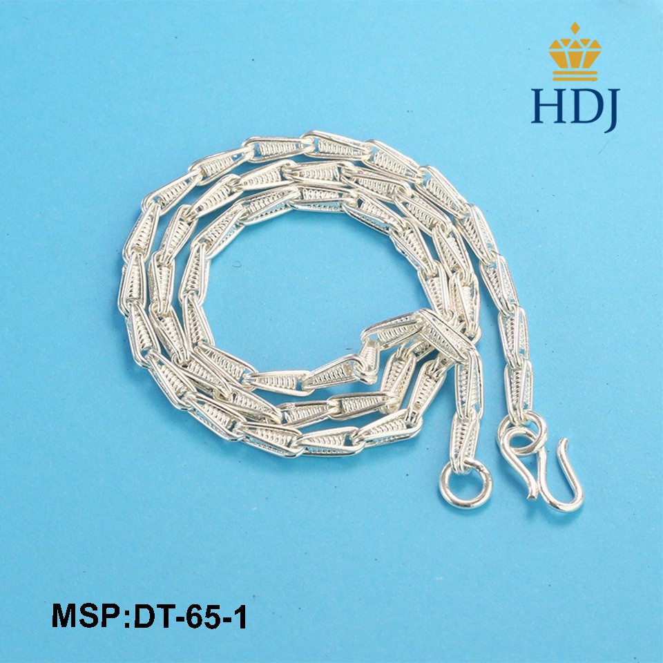 Dây chuyền bạc trẻ em đẹp trang sức cao cấp HDJ mã DT-65-1