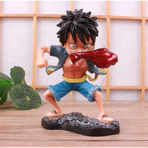 Mô Hình Luffy Cắn Biến Gear4 14CM Mô Hình Luffy - Mô Hình OnePiece