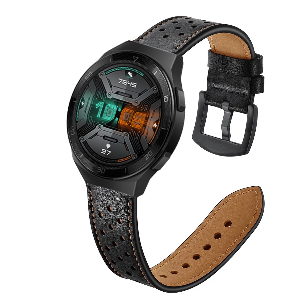 Dây Đeo Da 22mm Cho Đồng Hồ Thông Minh Xiaomi Mi Watch Color