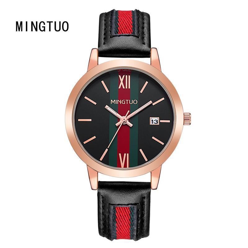 Đồng hồ nữ Hàn Quốc MINGTUO MT86 + Tặng kèm pin 30k