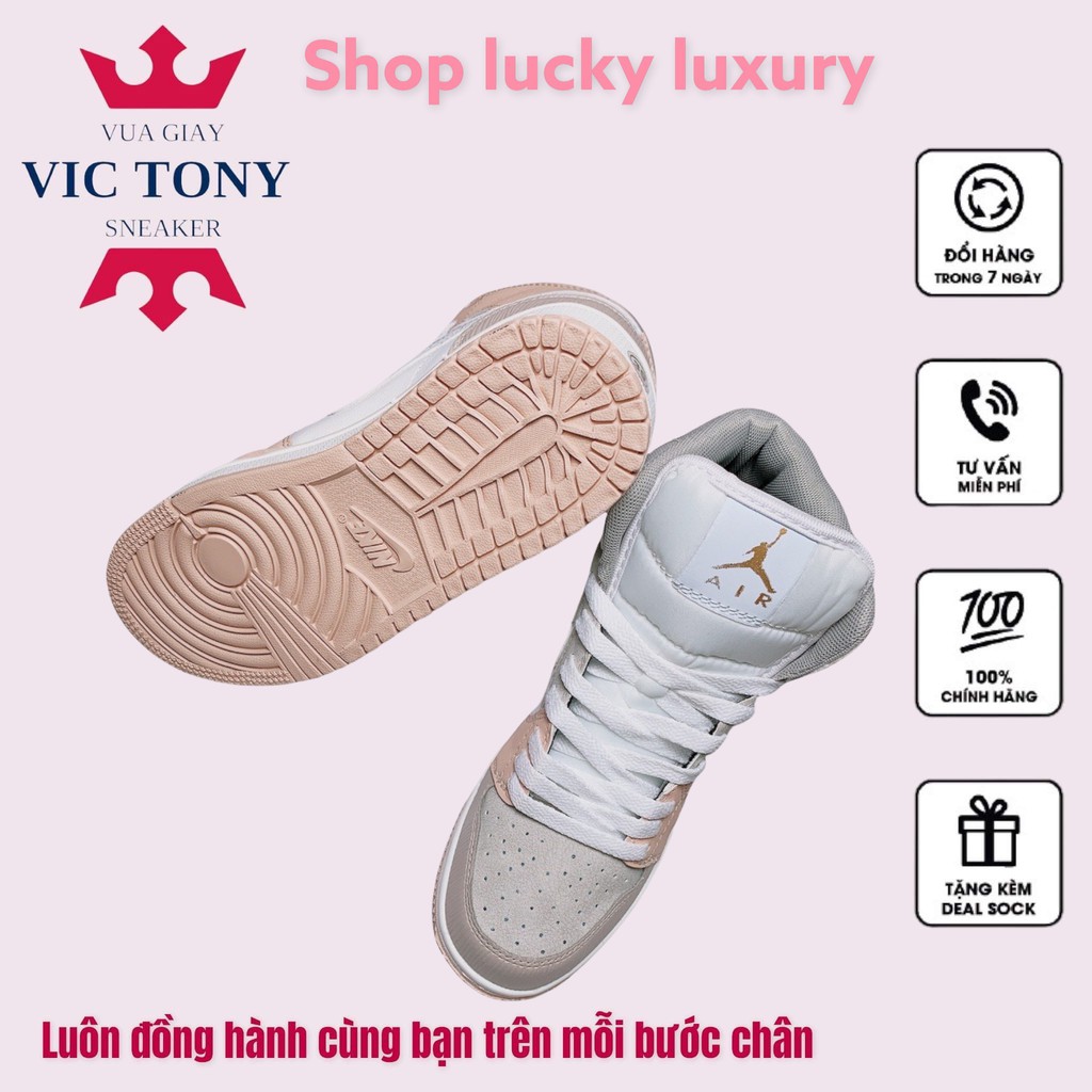 Giày Jordan cổ cao MILAN thời trang, Giày JD1 high MILAN thể thao nam nữ full box bill | BigBuy360 - bigbuy360.vn