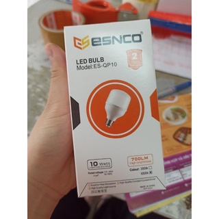 Combo 3 bóng đèn búp trụ 10w ESNCO