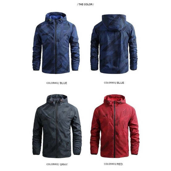 Áo khoác dù unisex nam nữ có nón dây rút in hoạ tiết thời trang cao cấp