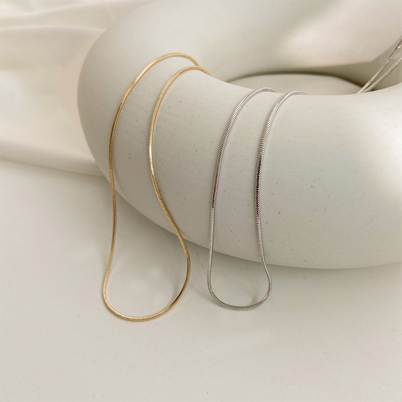 Vòng cổ kiểu xương rắn phong cách Hàn Quốc C90