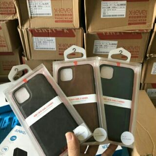 Ốp lưng da cao cấp Xlevel iphone 11 pro max 6.5 inch