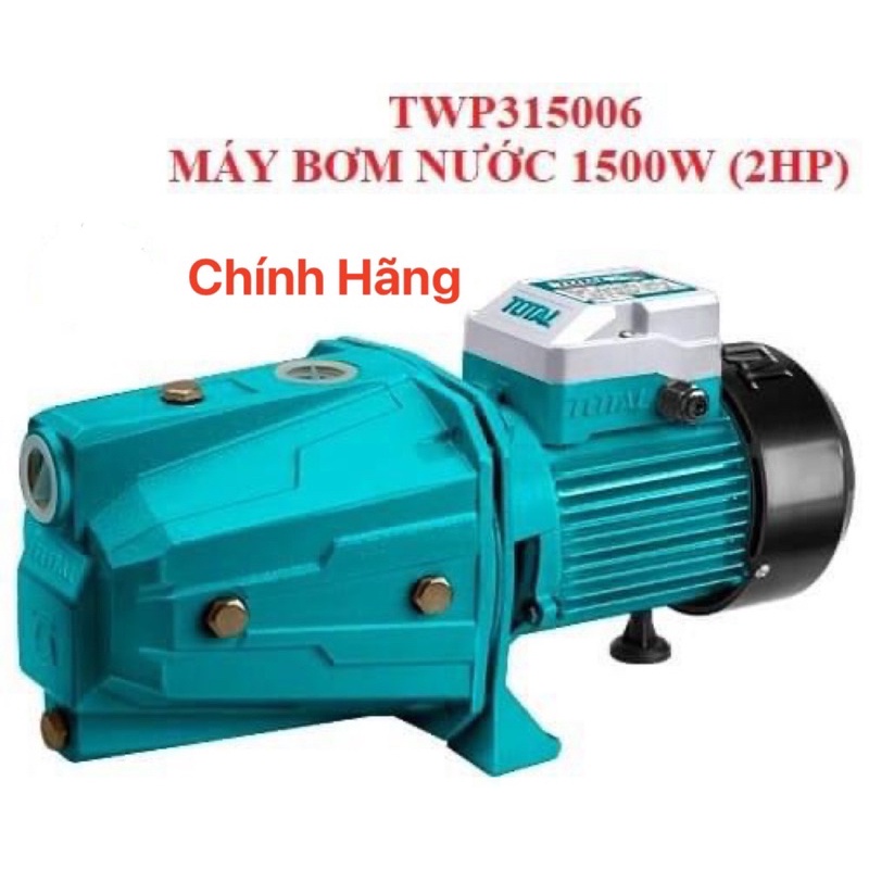 TOTAL Máy bơm nước 1500W(2HP) TWP315006 (Cam kết Chính Hãng 100%)