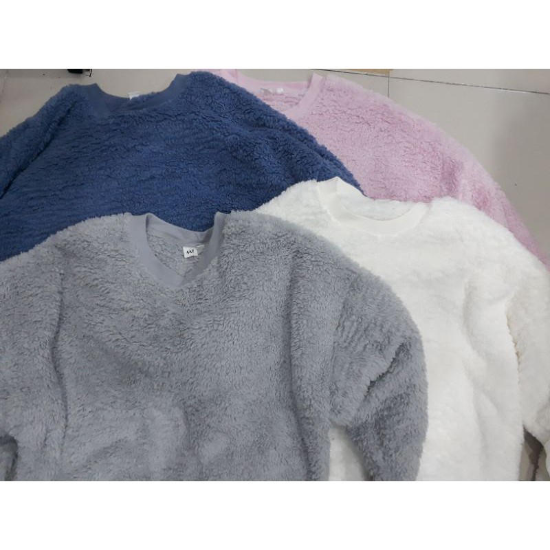 Áo nỉ lông cừu dư xịn có bigsize | BigBuy360 - bigbuy360.vn