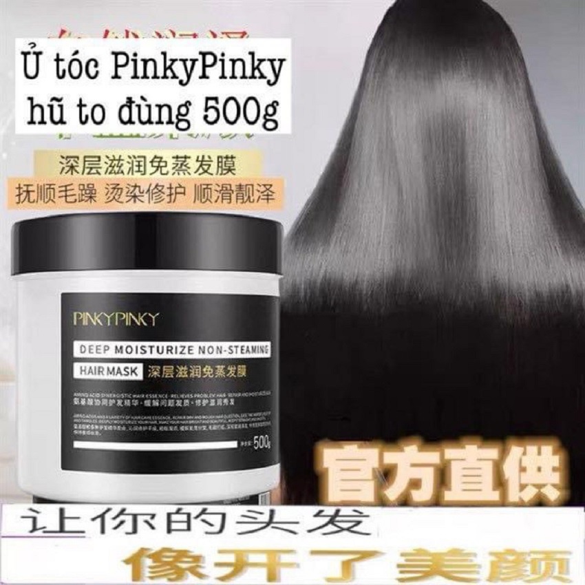 [HOTTTTTTTTT] Kem ủ tóc Pinky giúp phục hồi tóc hư tổn,giúp óng ả, siêu mượt và giảm gãy rụng AmiHouse.99