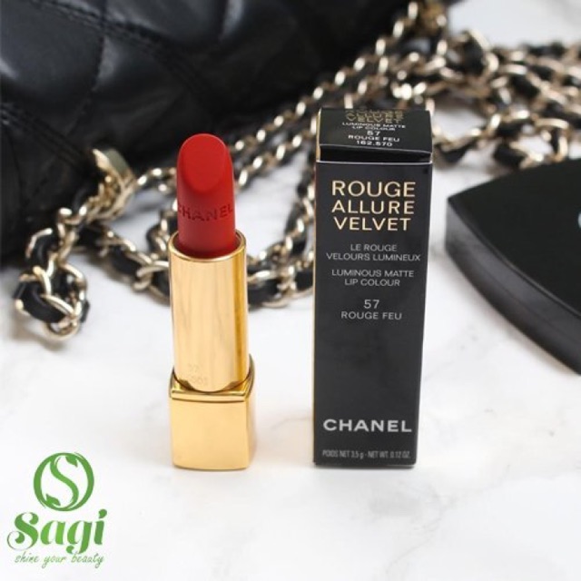 SON CHANEL ROUGE ALLURE VELVET LIPSTICK