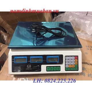 Cân điện tử tính tiền 40kg, cân hoa quả, cân đồ thực phẩm nhà bếp 40kg SC40