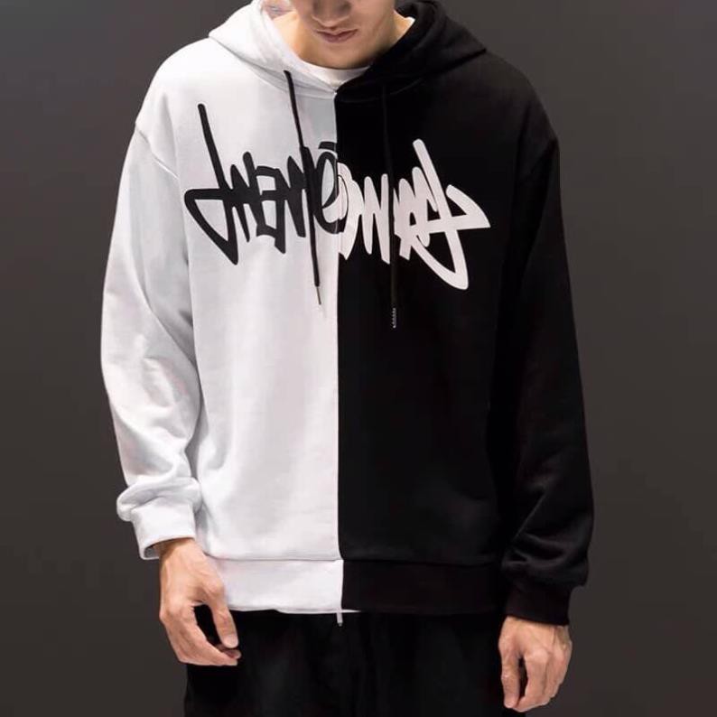 HOT SALE- Áo hoodie phối màu cực chất