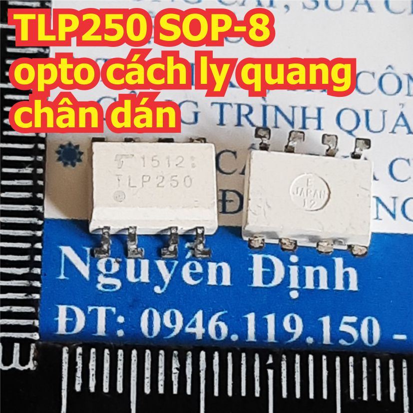 [Mã ELFLASH3 hoàn 10K xu đơn 20K] TLP250 SOP8 opto cách ly quang chân dán kde2836