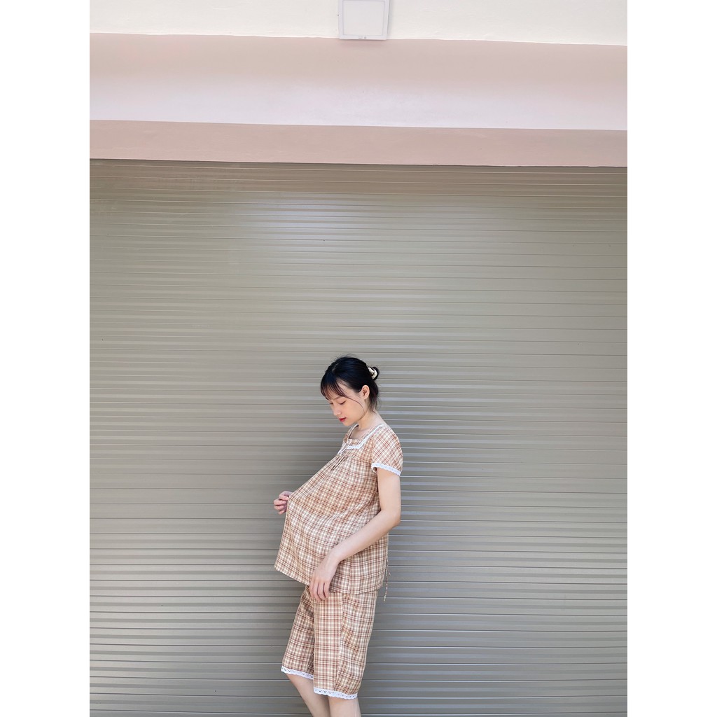 Đồ Bộ Bầu thời trang mặc nhà chất đẹp