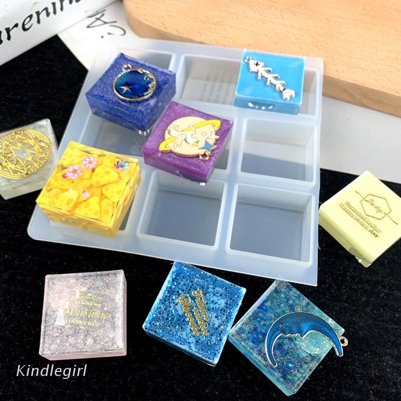 Khuôn Làm Bông Tai Epoxy Resin Bền Diy