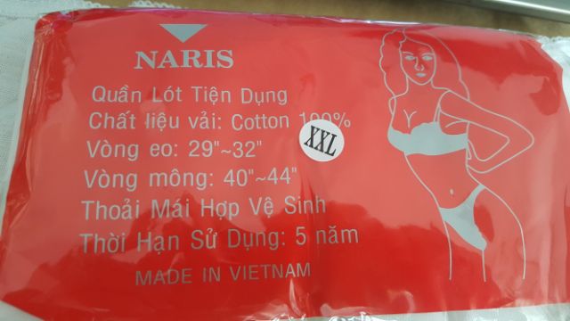 QUẦN LÓT NARIS - COTTON (LOẠI 1)