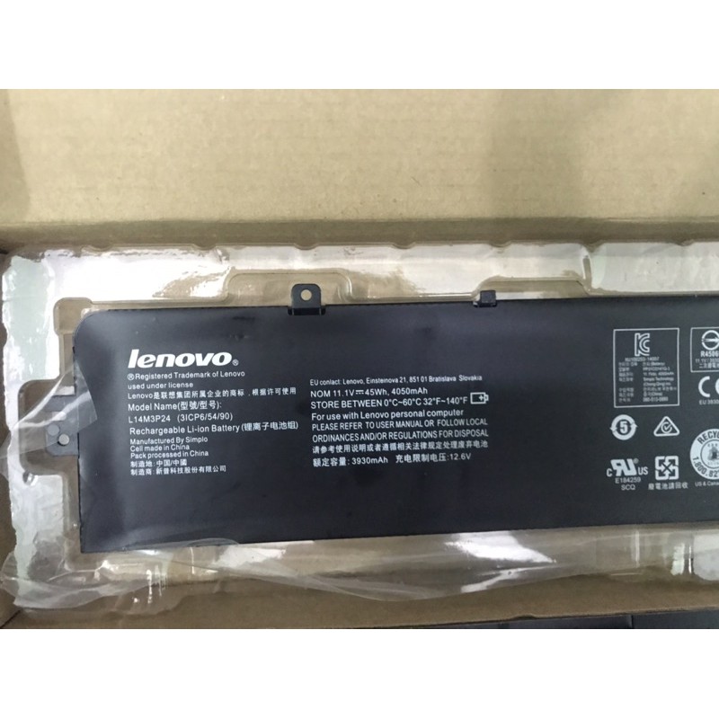 ⚡️[Pin zin]Pin laptop Lenovo Y520 Y520-15IKB R720-15 E520-15 L14M3P24 L14S3P24