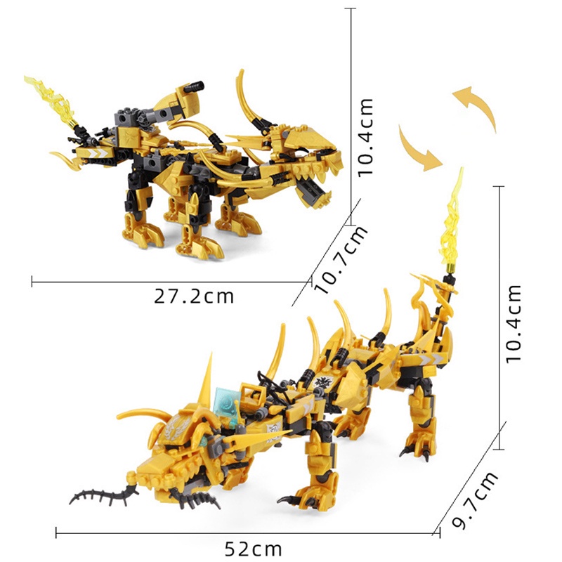 Bộ Đồ Chơi ninjago 437 Mảnh Cho Bé