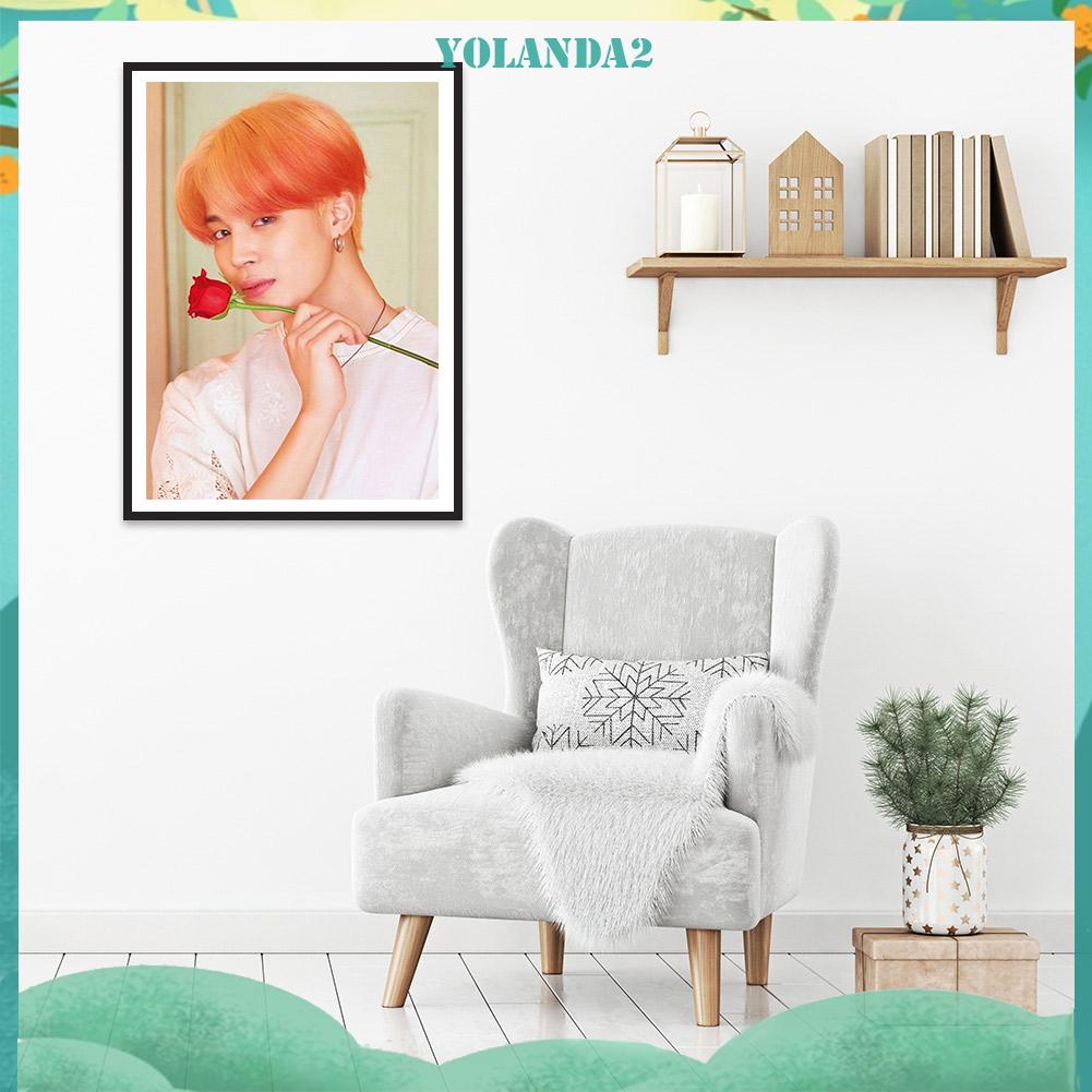 Bộ tranh đính đá 5D 30x40cm DIY hạt tròn nhân vật nổi tiếng quà tặng trang trí nội thất nghệ thuật