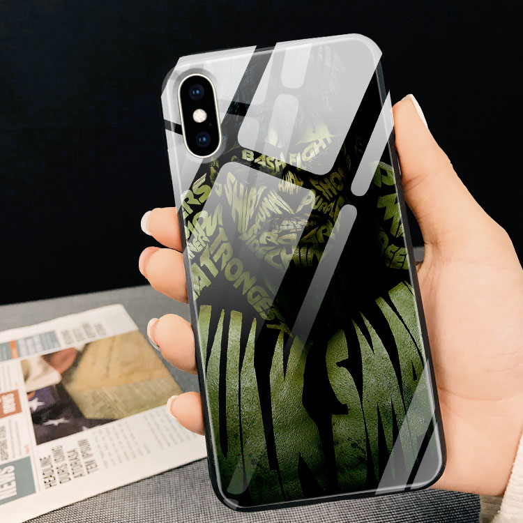 Ốp Lưng Chống Bám Iphone 6S Plus In Hình Hulk - Người Khổng Lồ Xanh CASESPOT Cho 6 6S 7 8 Plus X Xs Xr 11 Pro Max 12 Min