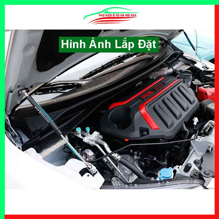 Bộ ty thủy lực ben hơi chống nắp capo Honda Jazz 2014-2017 tự động kèm phụ kiện lắp