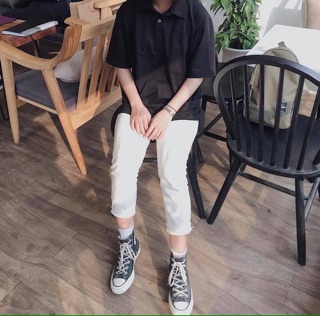 ( CÓ SẴN) Áo POLO trơn . Áo Basic polo. Áo UNISEX