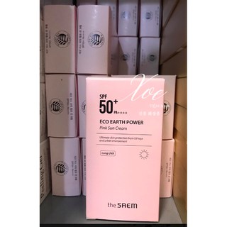 Kem chống nắng The Saem Eco Earth Power Pink