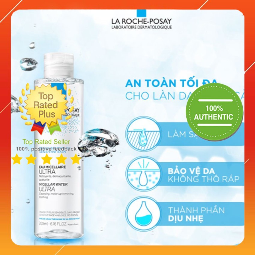 Nước tẩy trang 🏵️ La Roche Posay Micellar Water 400ml | BigBuy360 - bigbuy360.vn