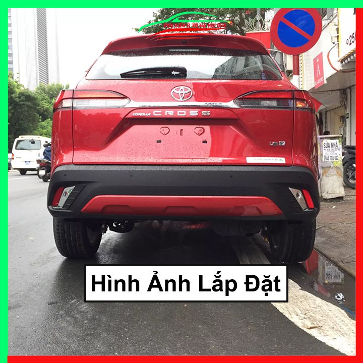 Ốp viền đèn gầm sau Cross 2020-2021 mạ Crom chống trầy trang trí làm đẹp xe