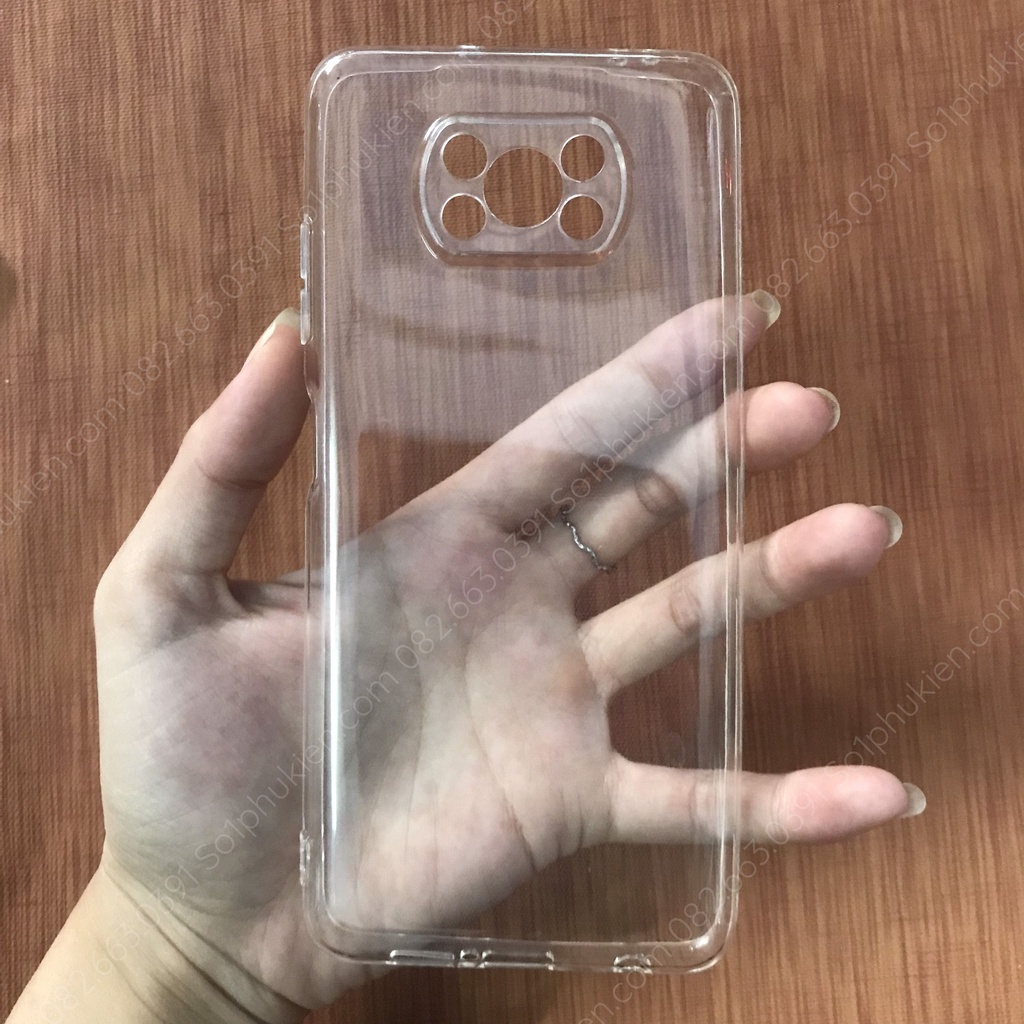 Ốp lưng chống sốc Xiaomi Poco X3 / Poco X3 Pro  dẻo trong siêu bền siêu bảo vệ