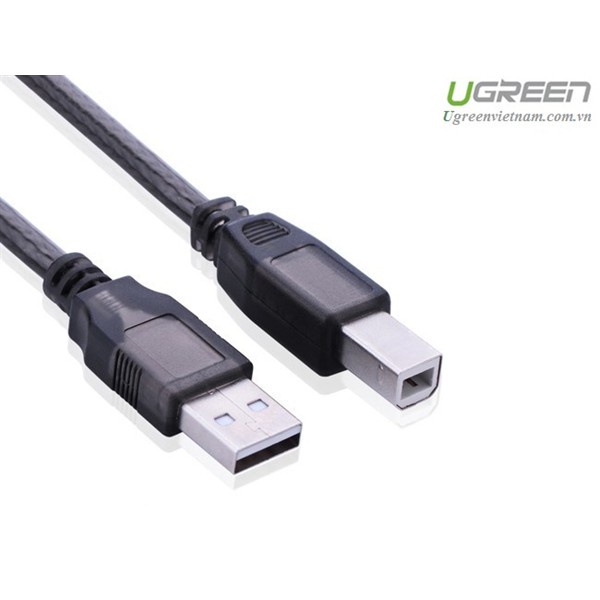 Cáp máy in USB 10m/15m Ugreen có IC khuếch đại chính hãng