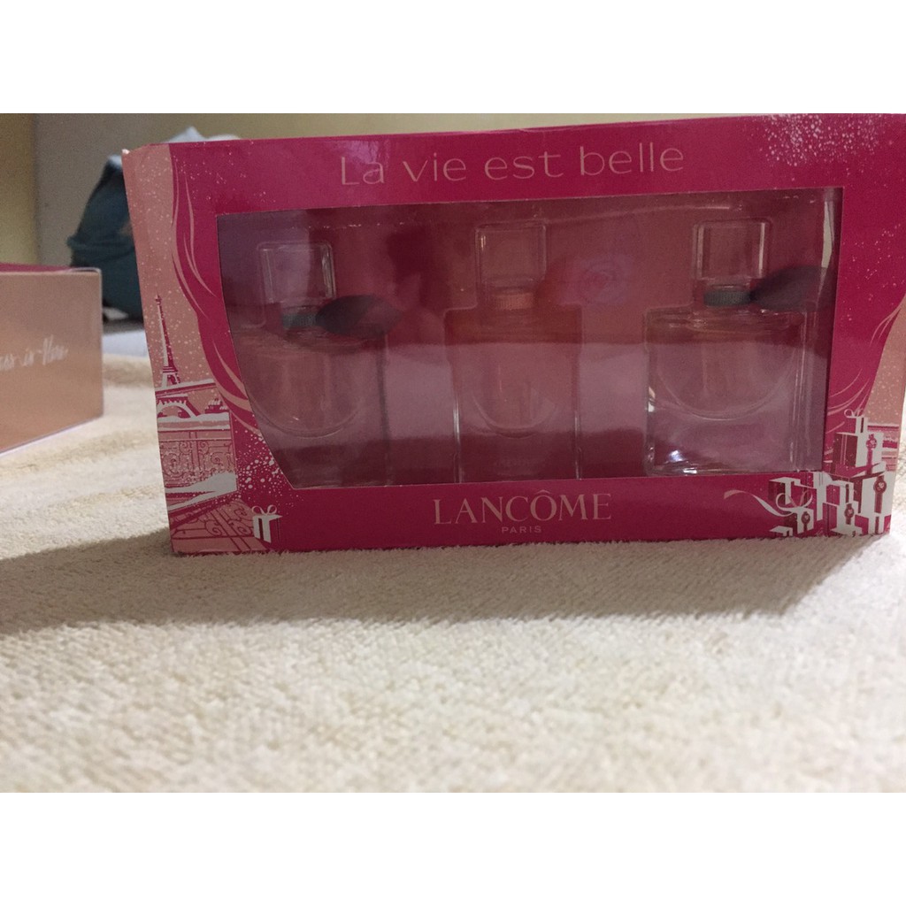 set nước hoa lancome la vie est belle