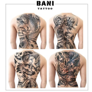 Hình xăm 15 ngày full lưng hình xăm tạm thời dễ dàng sử dụng lên hình nhanh giữ hình lâu hình xăm tạm thời