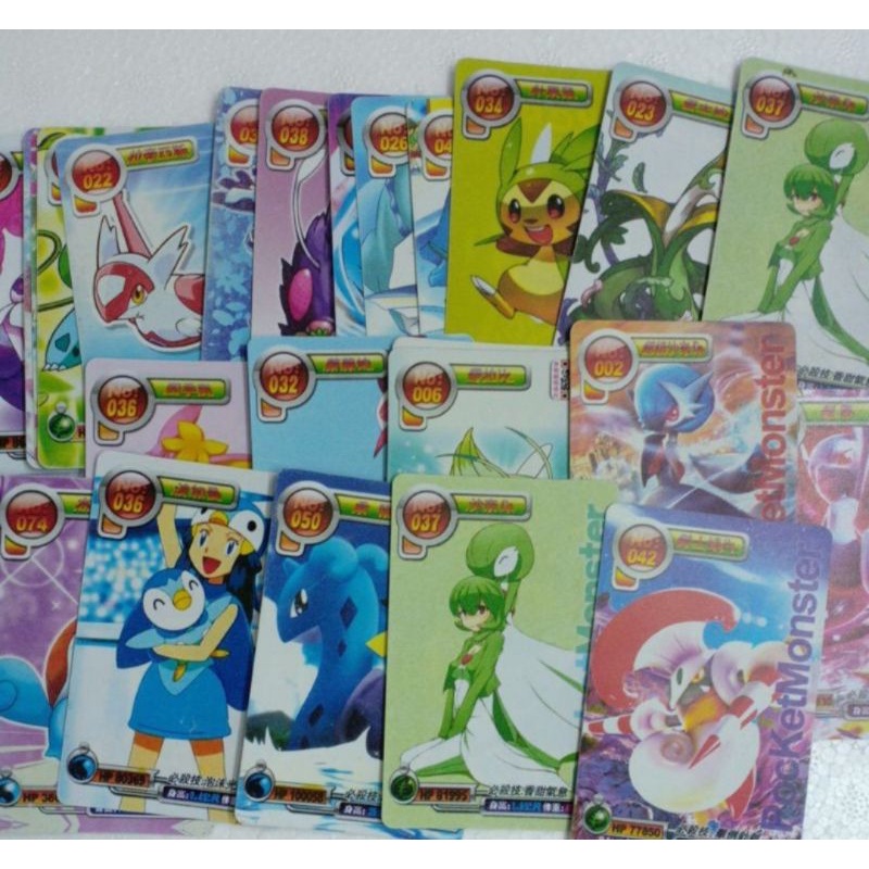 Xấp bài Pokemon nhựa dẻo phiên bản mới