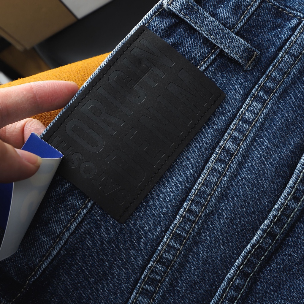 | Satoshi | Quần Short Jean nam form chuẩn slimfit gấu quần tua, không lai, gấp lai