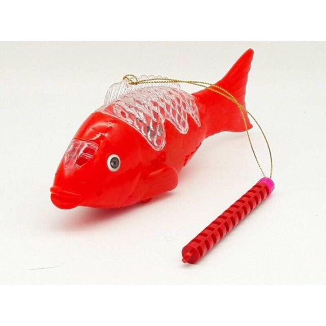 Lồng đèn trung thu cá chép led phát sáng có nhạc