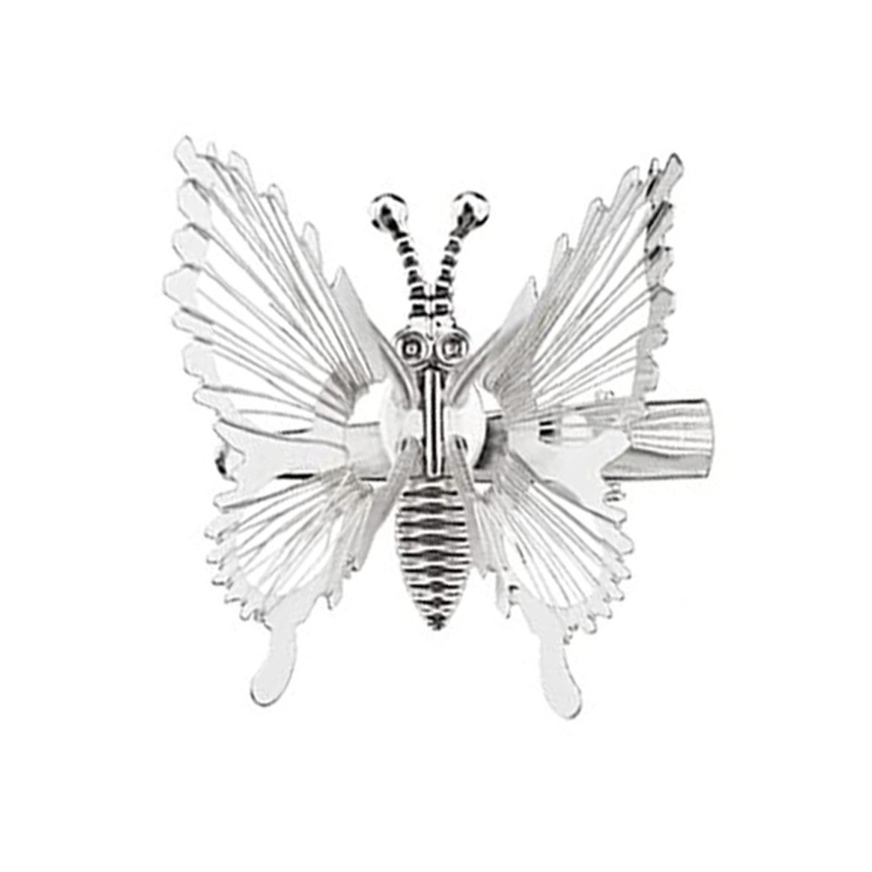 Kẹp Tóc Kim Loại Hình Bướm Dễ Thương Cho Nữ