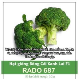 Hạt Giống Bông Cải Xanh 687