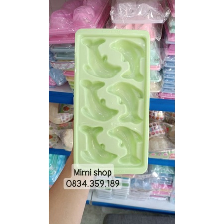 Khuôn làm thạch rau câu/ đá/ bánh da lợn hình cá heo
