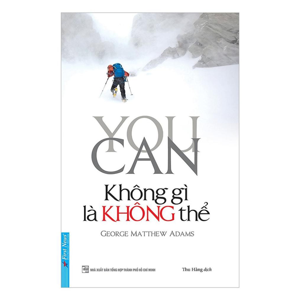 Sách First News -  You Can - Không Gì Là Không Thể